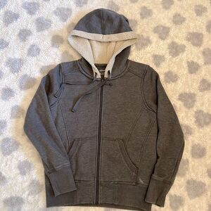 Eddie Bauer Women Fleece Hoodie Sweatshirt Size S